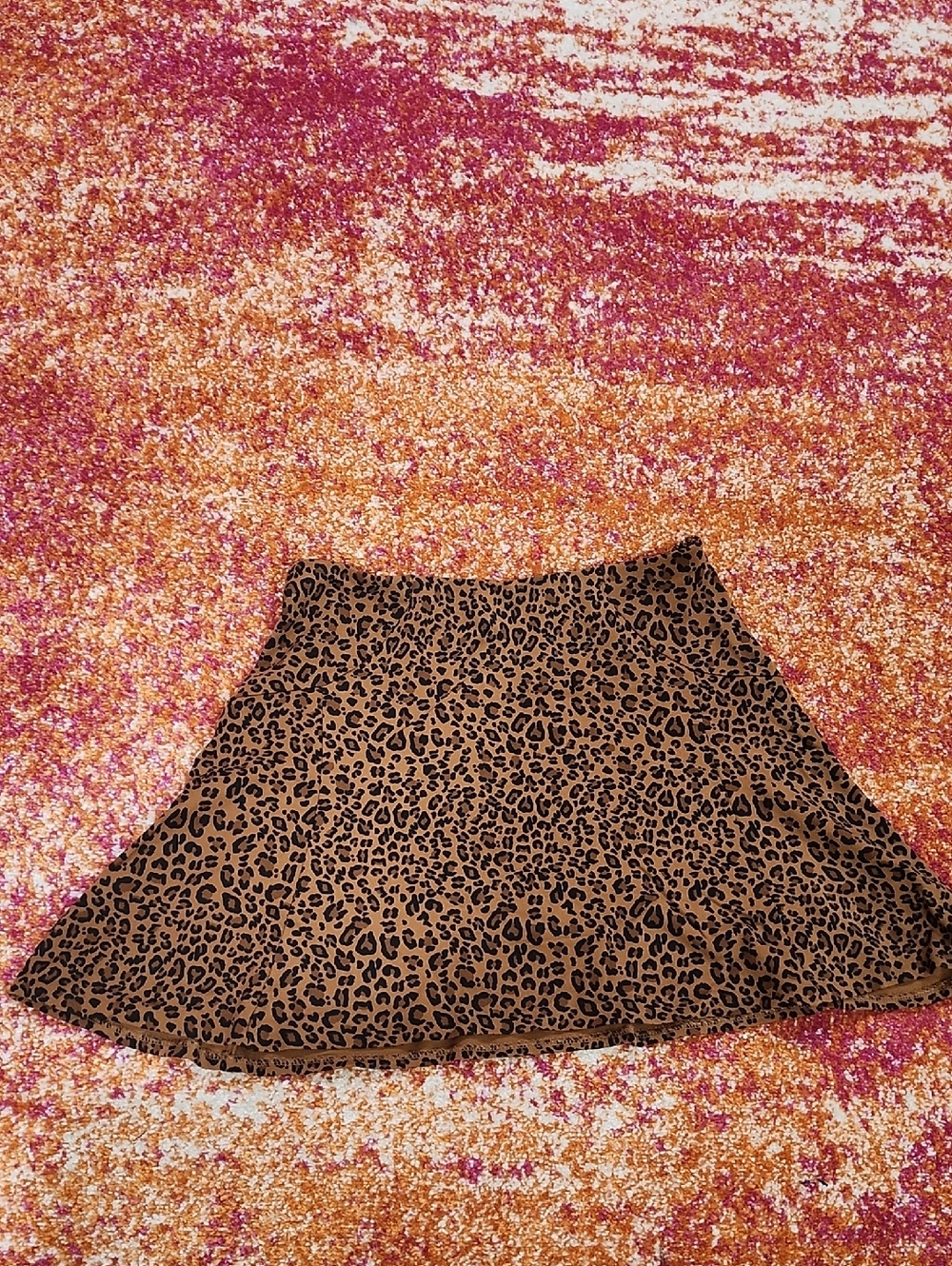 Like New The Limited Women's Leopard Print Circle skirt